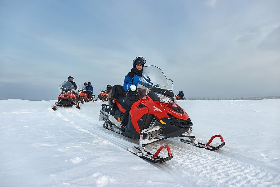 Celebrate a Special Occasion with a Guided Snowmobile Tour